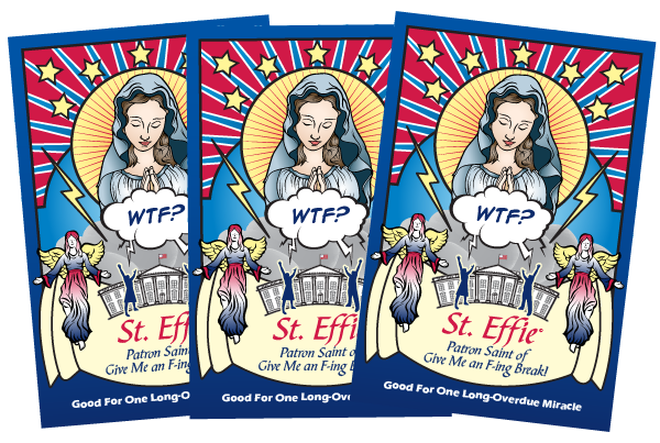 St. Effie© White House Sticker – 10 pak